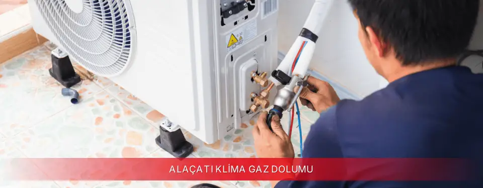 Alaçatı İlçemi Vestel Klima Gaz Dolumu